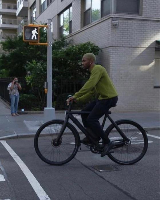 Frank Ocean really is “Biking”