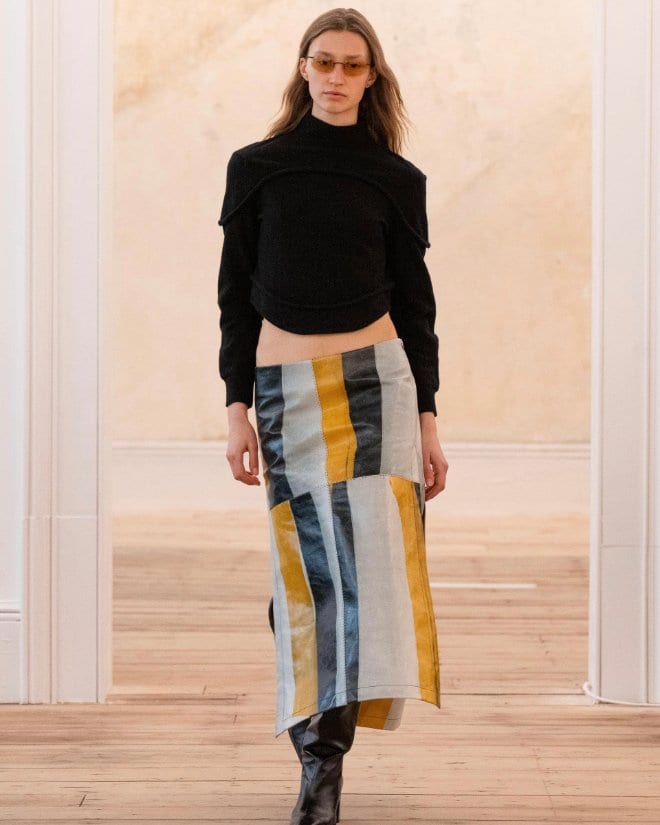 A 'sanity-first' Eckhaus Latta sends a bong down the runway