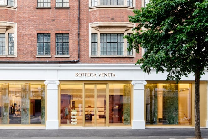 Bottega Veneta's new Sloan Street store is giving European summer