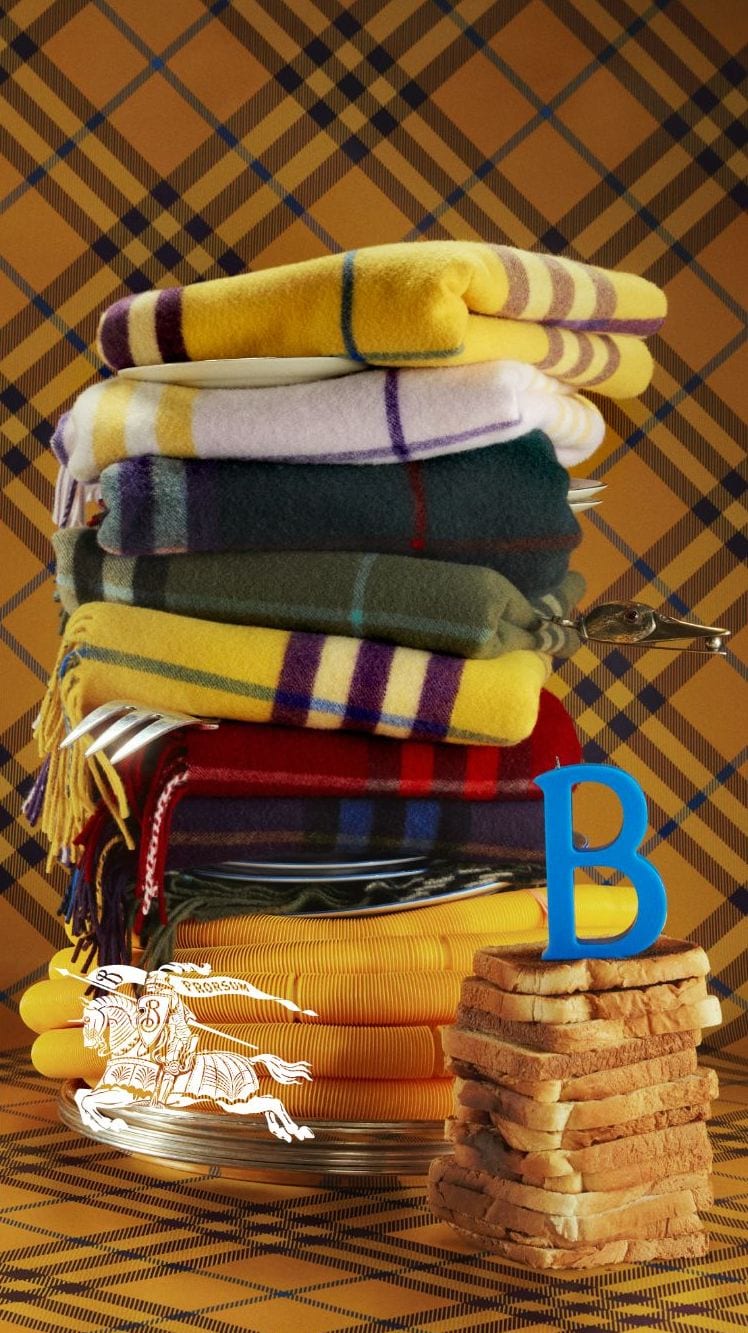 Toast, chicks & checks: the Burberry Holiday 2023 campaign