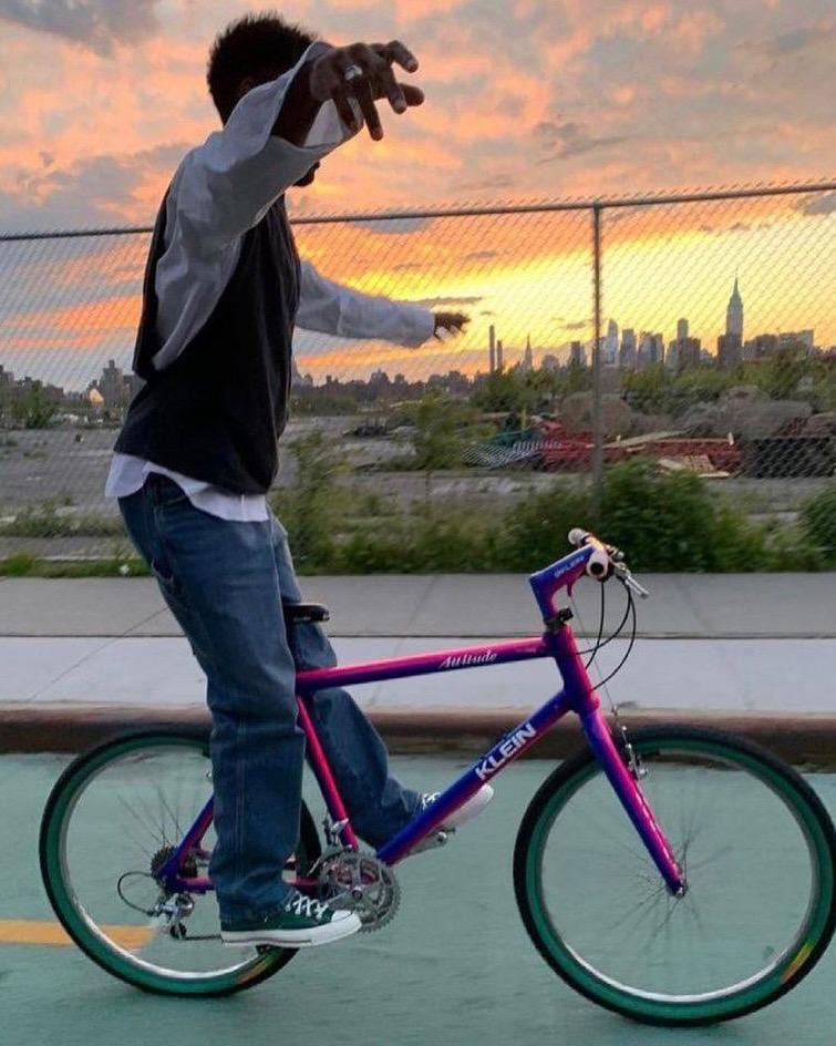 Frank Ocean really is “Biking”