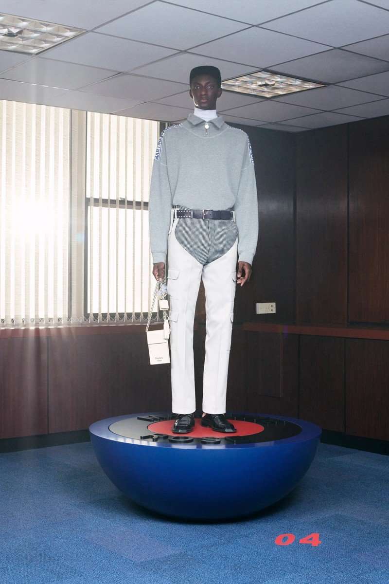 MARTINE ROSE FW21: FOOTBALL MEETS CLUB CULTURE