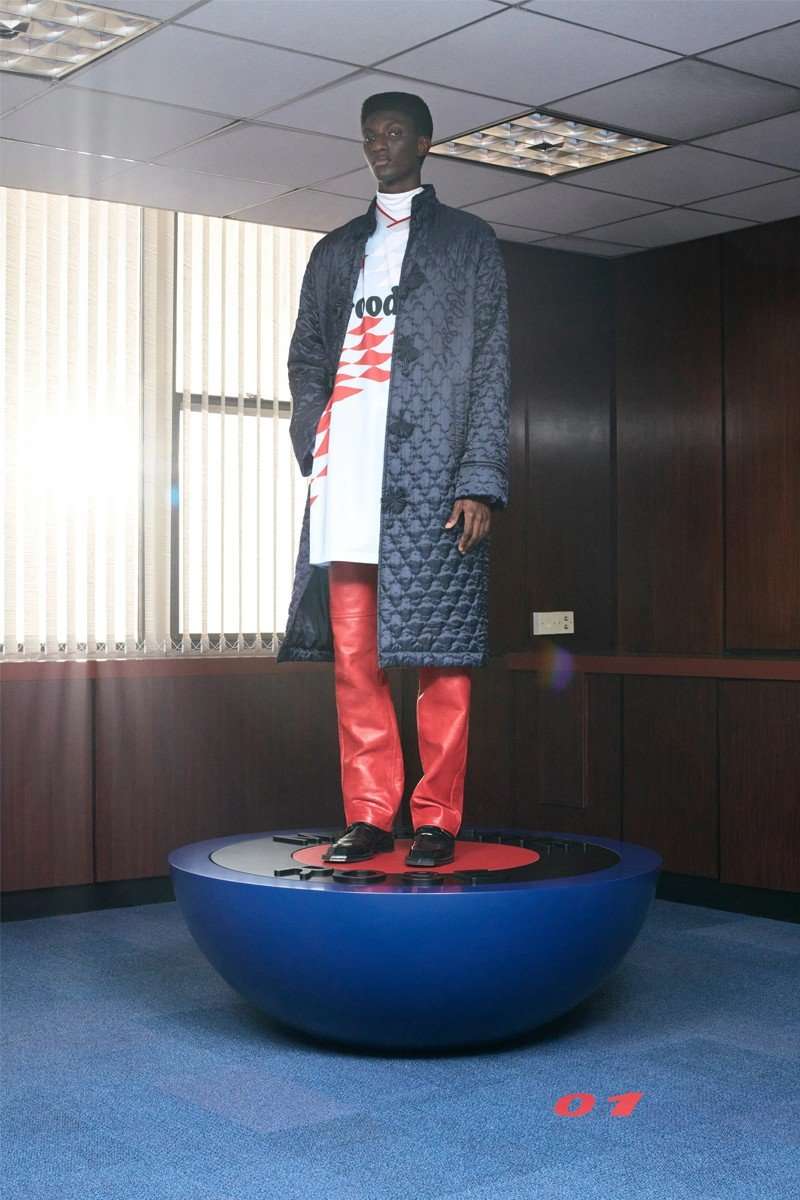 MARTINE ROSE FW21: FOOTBALL MEETS CLUB CULTURE