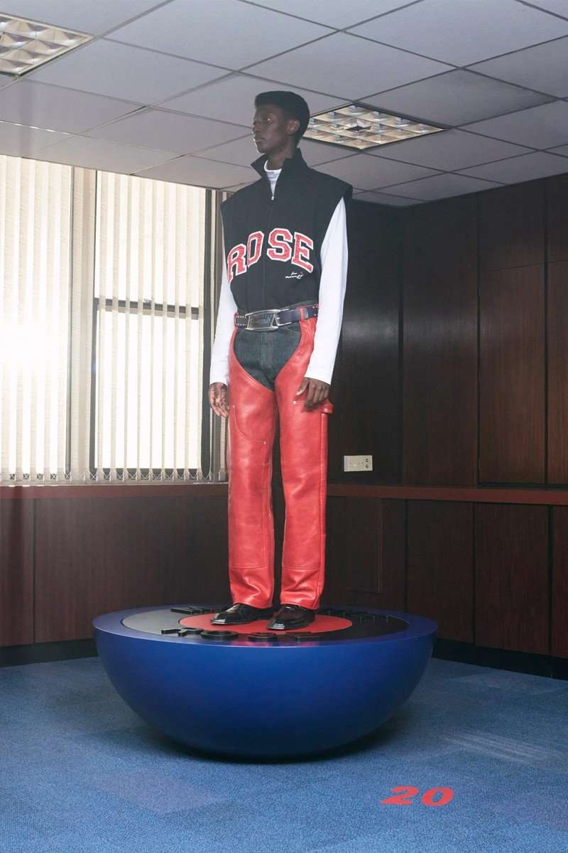 MARTINE ROSE FW21: FOOTBALL MEETS CLUB CULTURE
