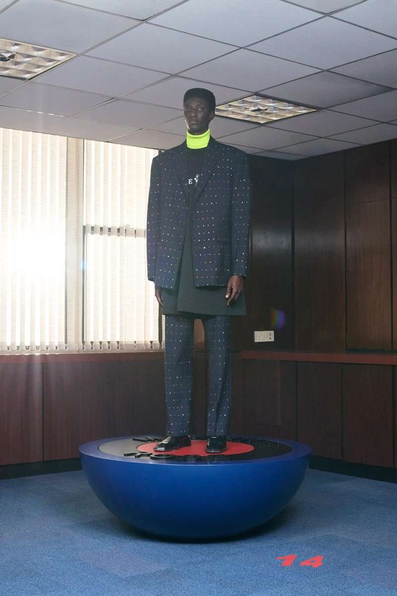 MARTINE ROSE FW21: FOOTBALL MEETS CLUB CULTURE