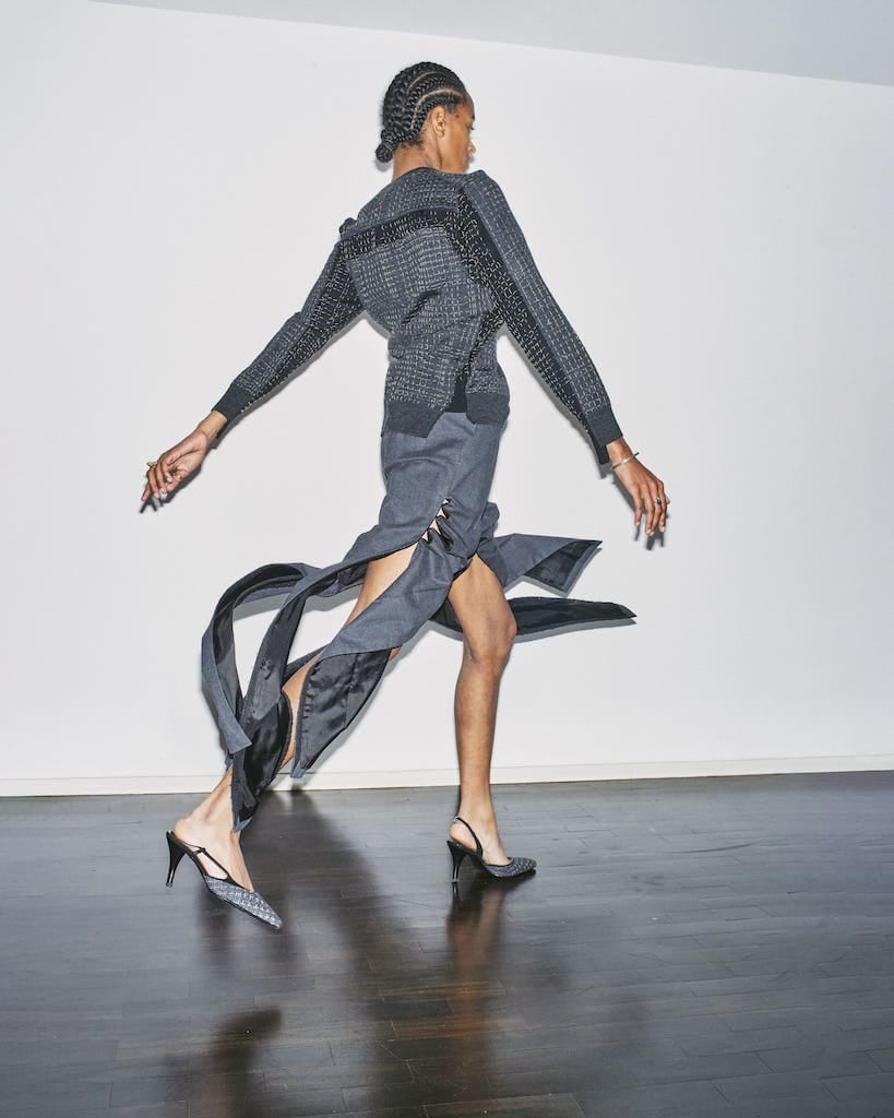 Ennis Finnerty Mackay: an exclusive look at the emerging designer's "impromptu" photoshoot