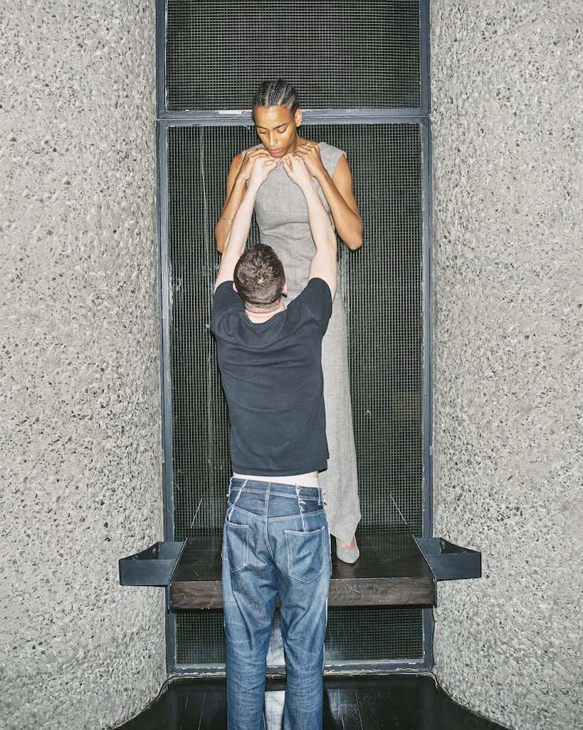 Ennis Finnerty Mackay: an exclusive look at the emerging designer's "impromptu" photoshoot