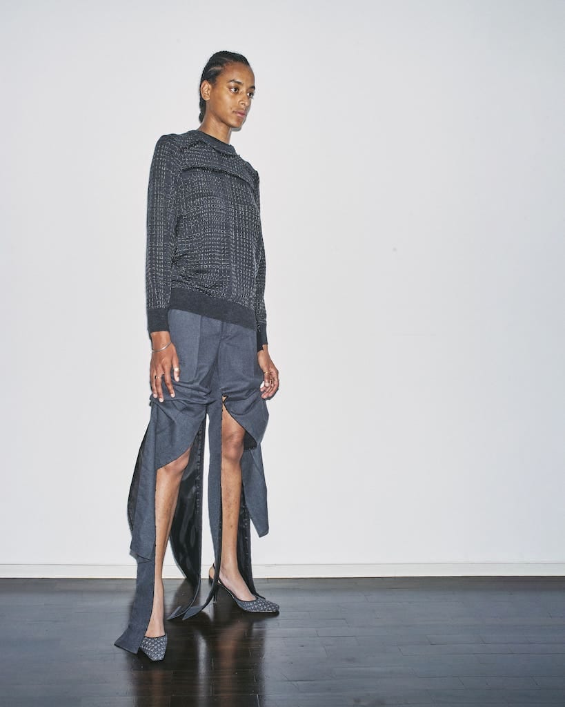 Ennis Finnerty Mackay: an exclusive look at the emerging designer's "impromptu" photoshoot