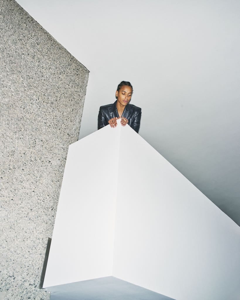 Ennis Finnerty Mackay: an exclusive look at the emerging designer's "impromptu" photoshoot