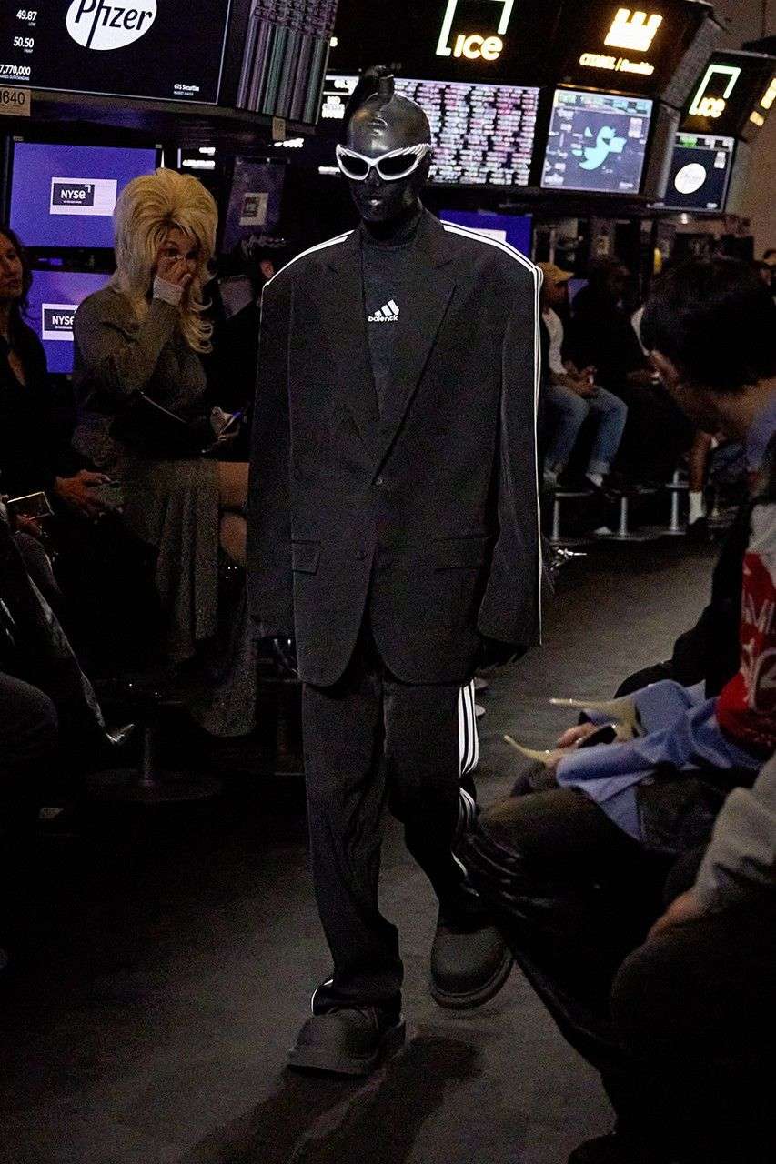 CASH STRAPPED: BALENCIAGA RESORT WAS ALL THINGS FETISH, MONEY & ADIDAS