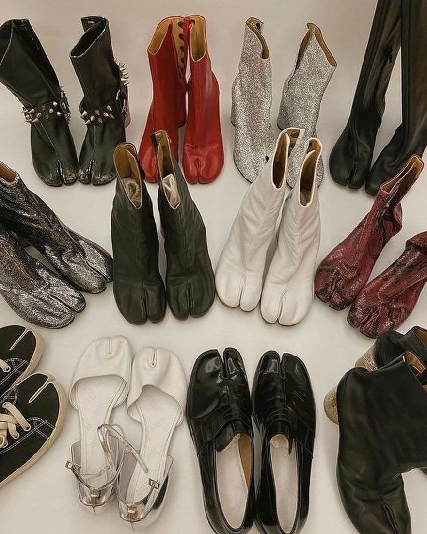 Fashion has a foot fetish