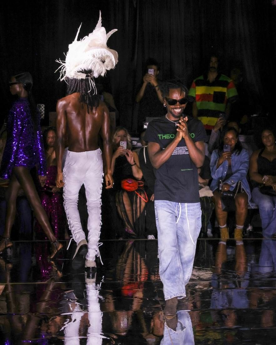 Theophilio’s Edvin Thompson on his SS25 show at LAFW, Jamaican dancehall, and NYC graffiti